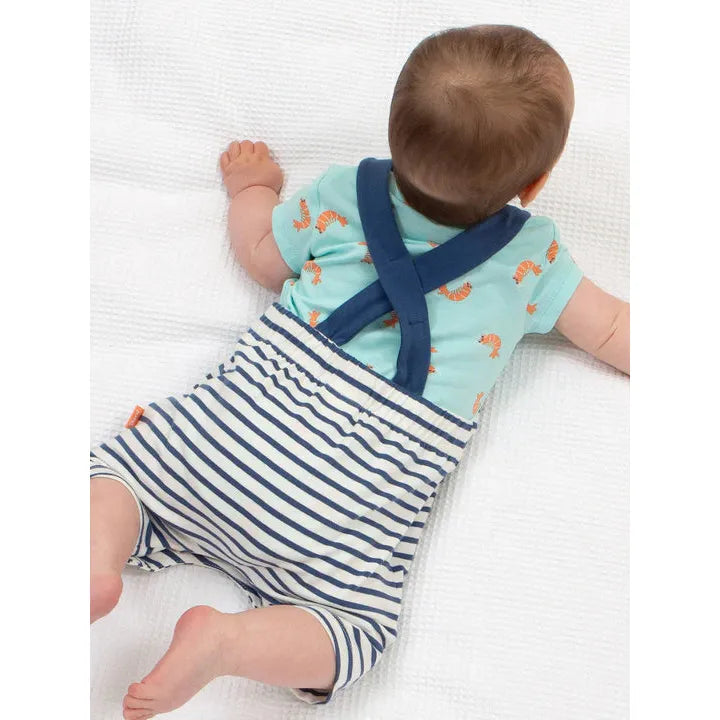 Kite Little Shrimp Dungarees and Vest