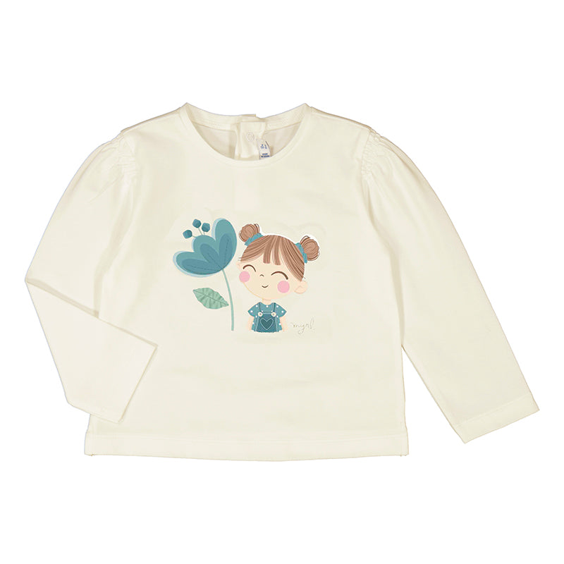 Mayoral Long Sleeve Top & Leggings Set