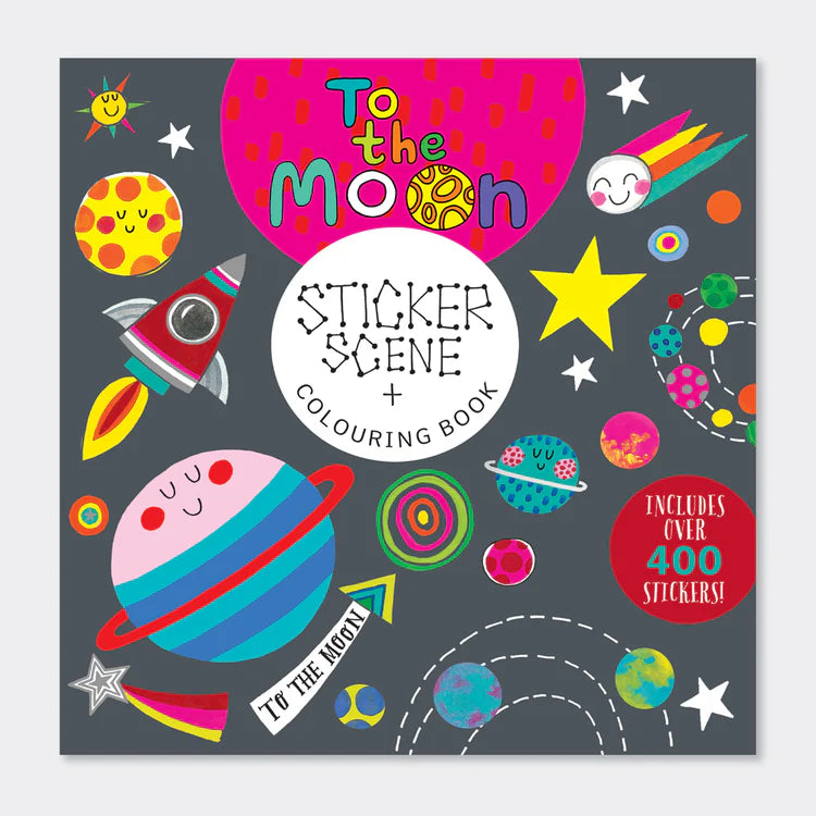 Rachel Ellen Sticker Scene and Colouring Books
