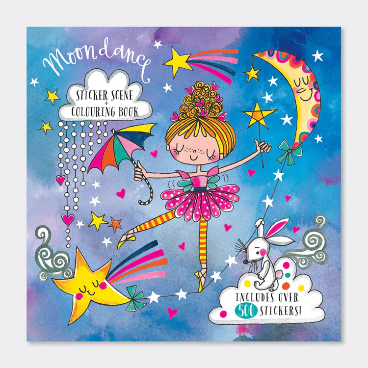 Rachel Ellen Sticker Scene and Colouring Books