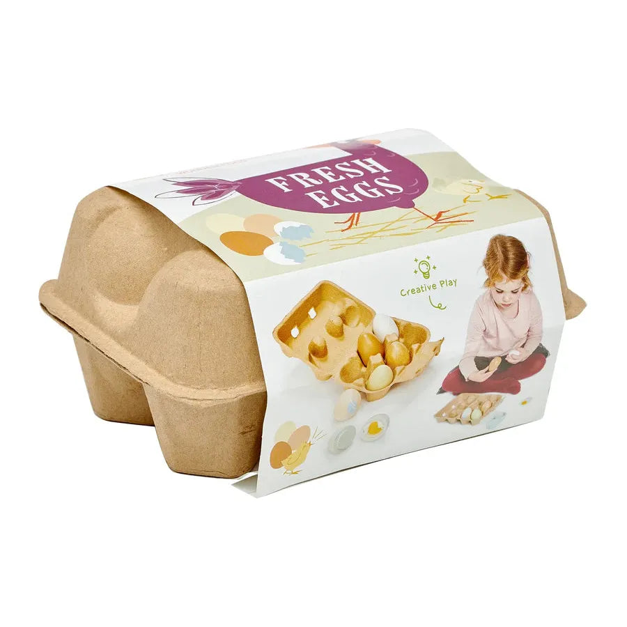 Tender Leaf Wooden Eggs