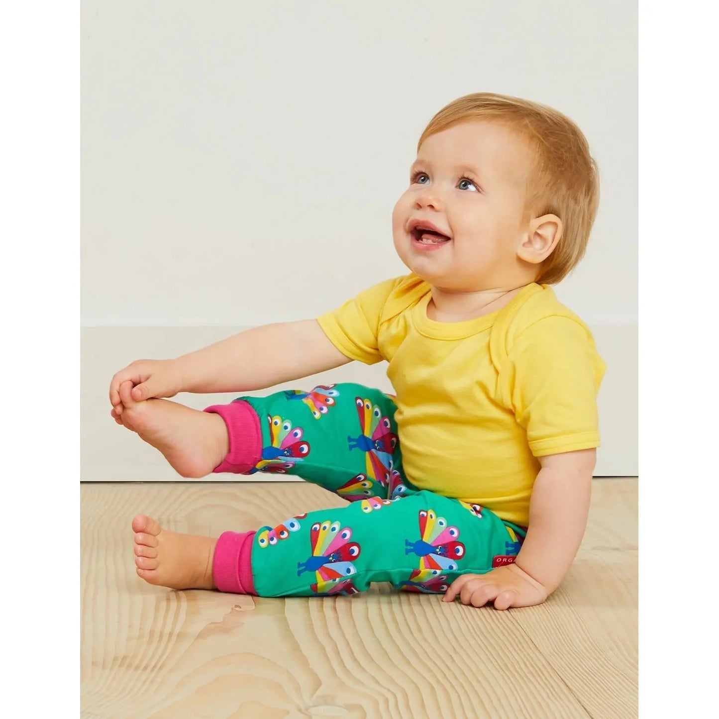 Toby Tiger Peacock Yoga Pants