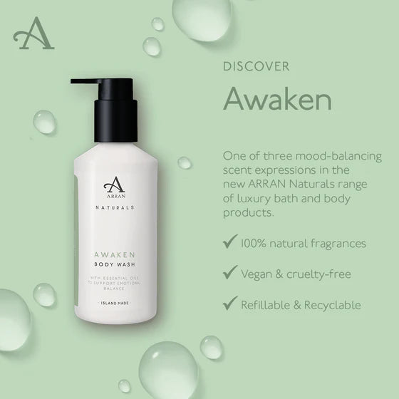 Arran Body Wash (Calm, Mindful, Awaken)