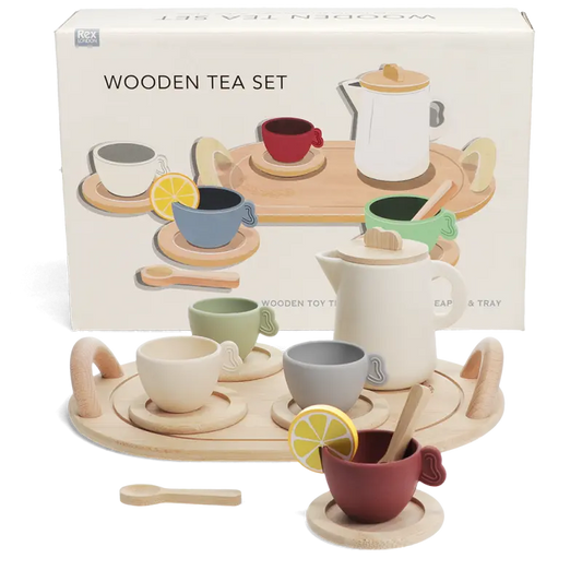 Rex Wooden Tea Set