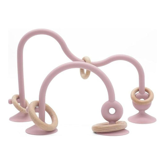 High Chair Activity Toy (Pink, Sage & Blue)