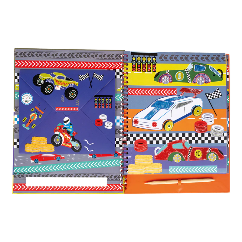 Floss and Rock Cars Foil and Play