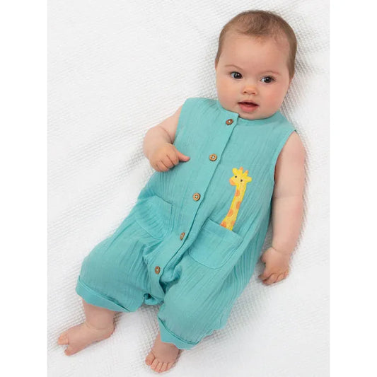 Kite Giraffe Dungarees