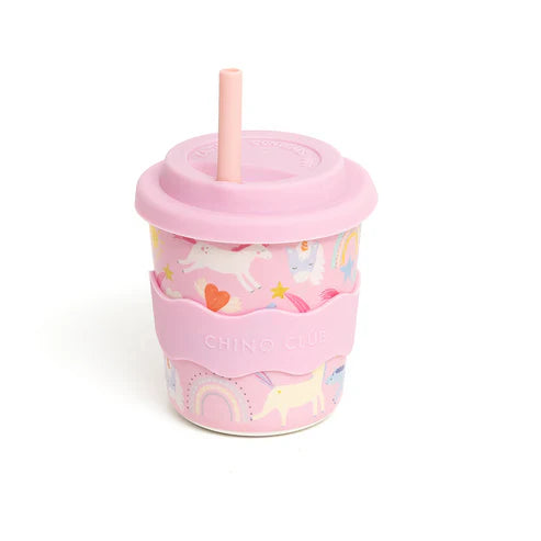 Chino Club 8oz Babychino Cup - Unicorn, Dinosaur