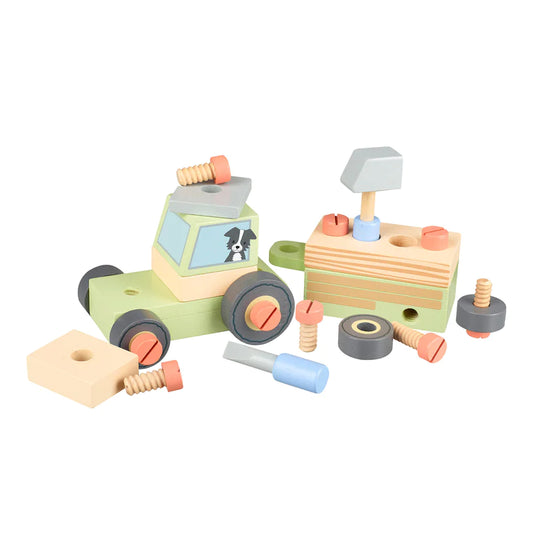 Orange Tree Buildable Tractor