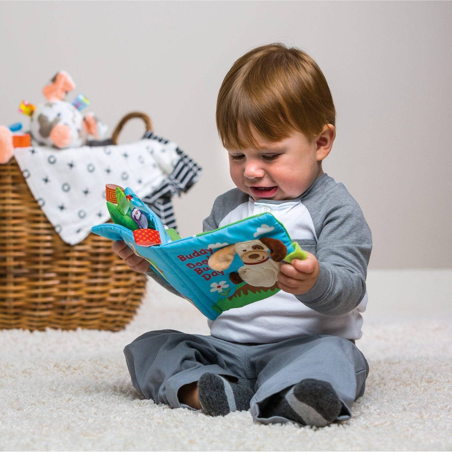 Mary Meyer Buddy Dog Crinkle Book