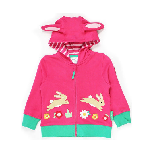 Toby Tiger Leaping Bunny Hoodie