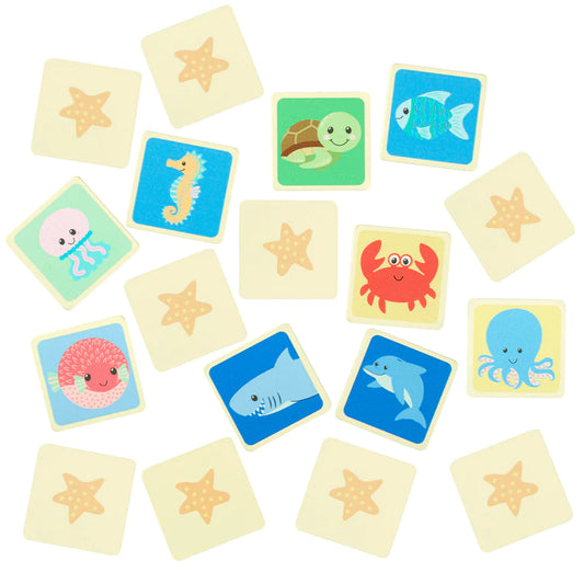 Orange Tree Sea Life Memory Game