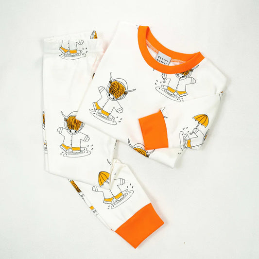 Highland Cow Kids Pyjamas