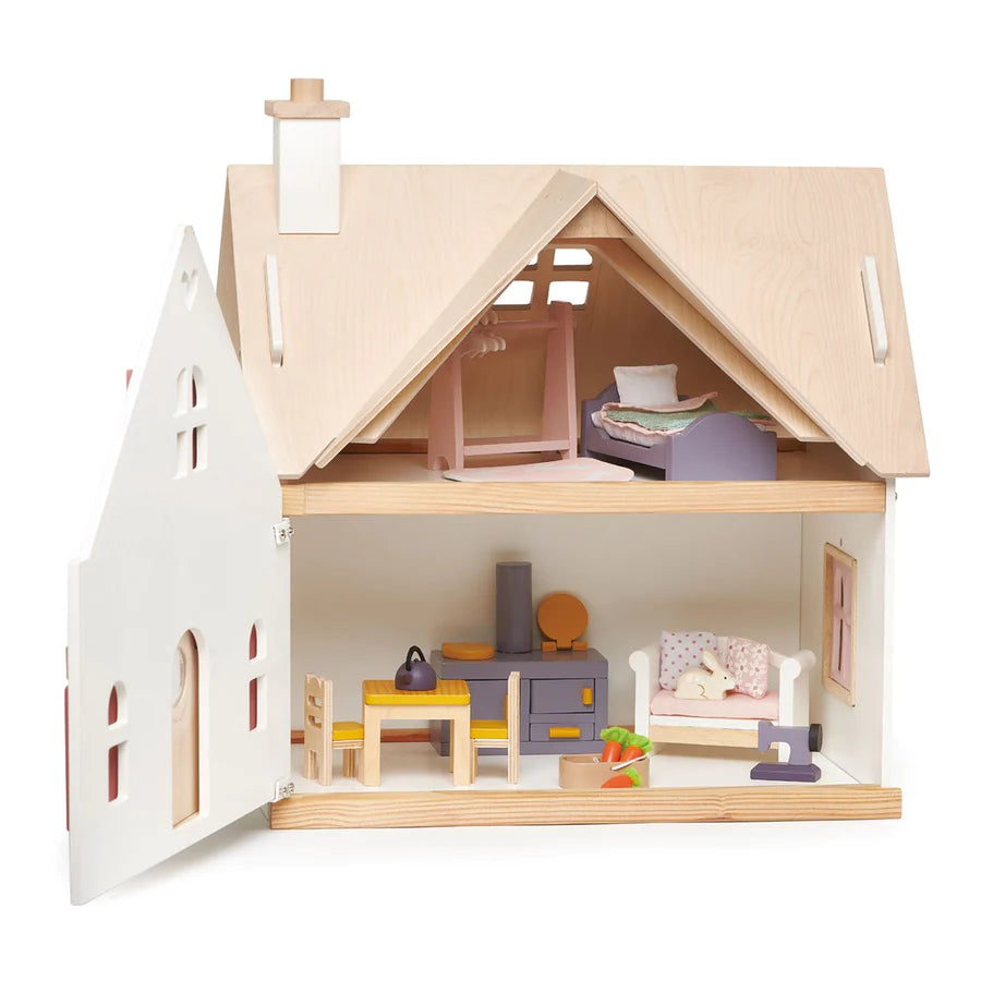 Tender Leaf Dolls Cottontail Cottage And Furniture - Collection Only