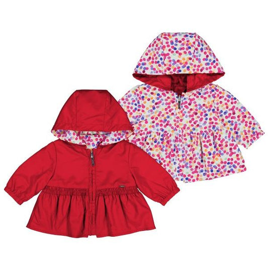 Mayoral Reversible Red and Spotty Windbreaker Jacket