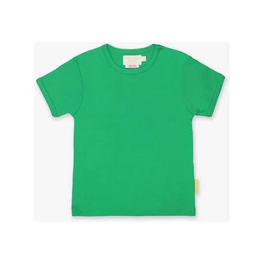 Toby Tiger Green Basic Short Sleeve T-Shirt