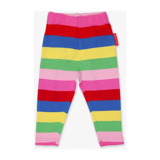 Toby Tiger Pink Multi Stripe Basic Leggings